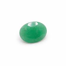 Natural Sakota Panna (Emerald) Gemstone Medium Green 6.25 to 8.25 Carats Certified Original Emerald Stone for Mercury Strength, Intelligence & Business Success