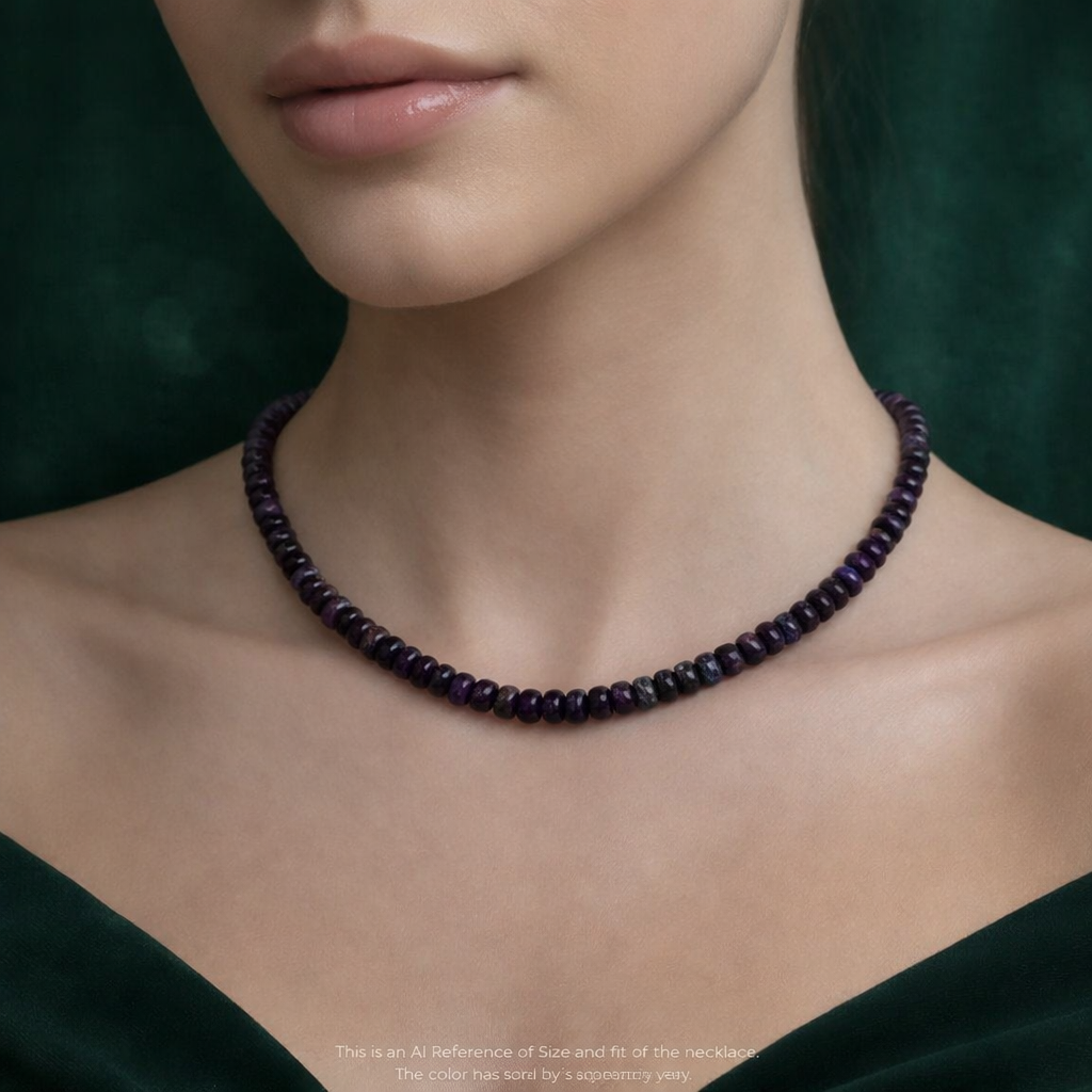 Natural Black Ethiopian Opal Necklace – Dark Fire Opal Jewelry | Mysterious & Elegant Gift