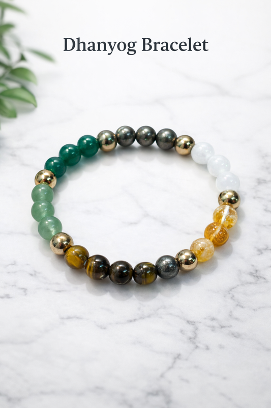 Dhanyog Wealth Bracelet – Attract Abundance & Financial Growth