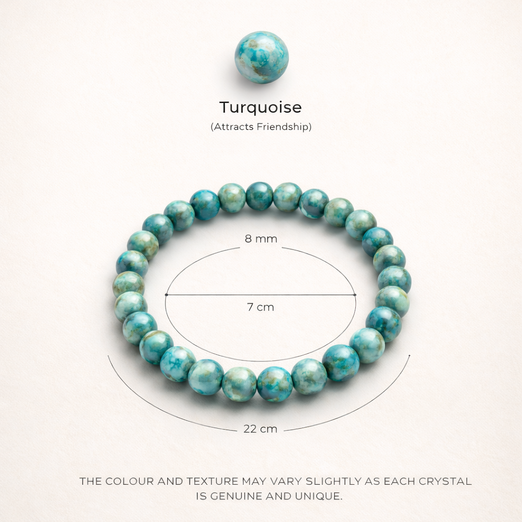 Turquoise Bracelet – Peace, Balance & Protective Energy
