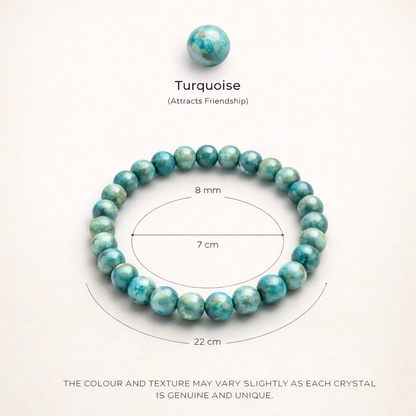 Turquoise Bracelet – Peace, Balance & Protective Energy