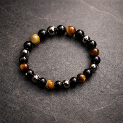 Triple Protection Bracelet – Safety, Strength & Negativity Shield