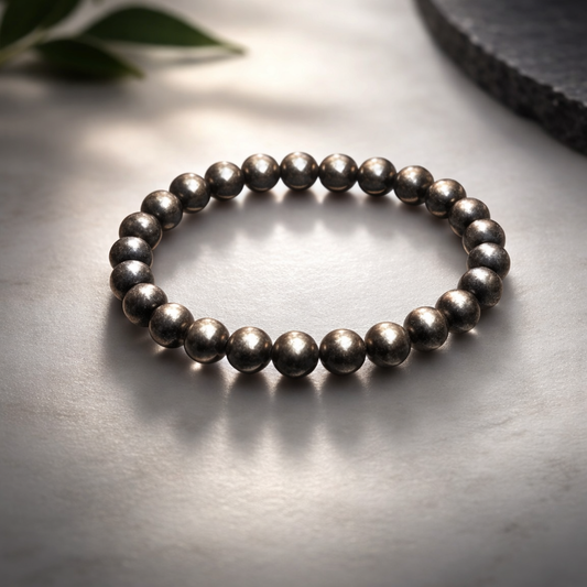Pyrite Bracelet – Abundance, Confidence & Money Energy