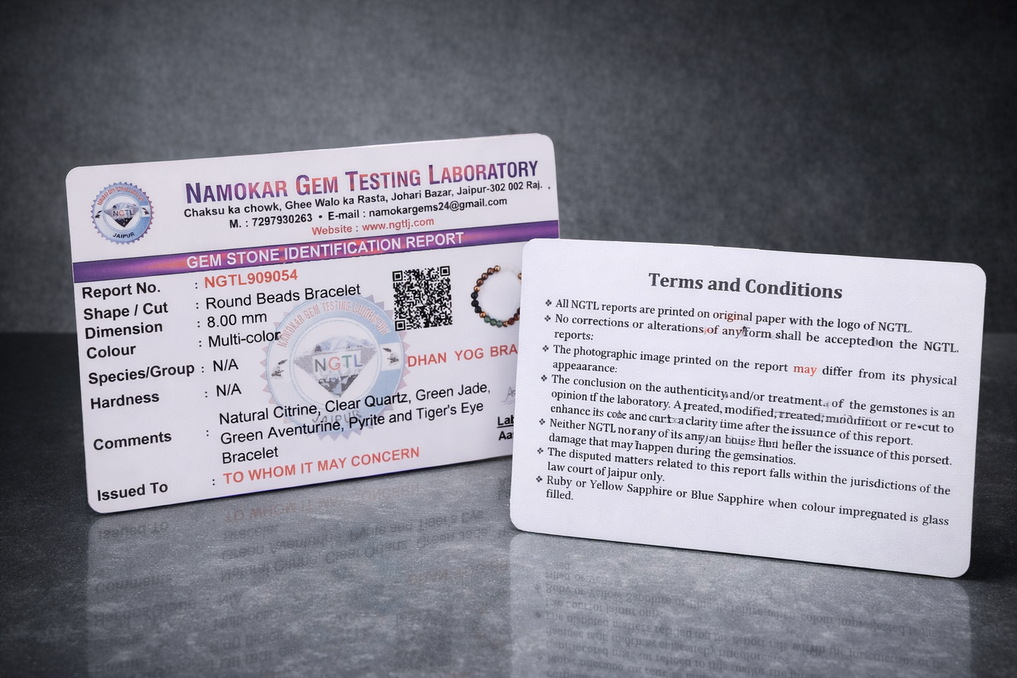 Dhanyog Bracelet – Wealth, Success & Prosperity Energy