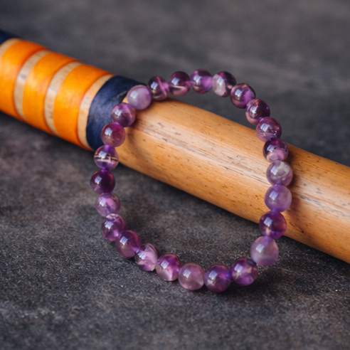 Amethyst Bracelet – Peace, Stress Relief & Calming Healing Energy