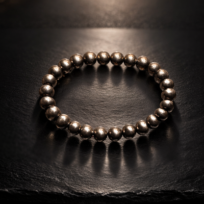 Pyrite Bracelet – Abundance, Confidence & Money Energy