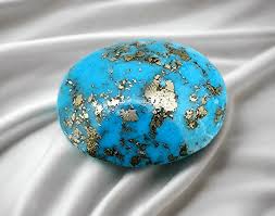 Natural Dark Feroza (Turquoise) Gemstone 6.25 to 8.25 Carats Certified Original Turquoise Stone for Luck, Protection & Prosperity