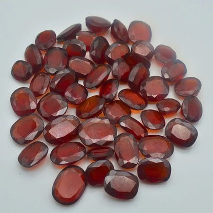 Natural Gomed (Hessonite Garnet) Gemstone 4.25 to 6.25 Carats Dark Brown Red Certified Original Rahu Stone