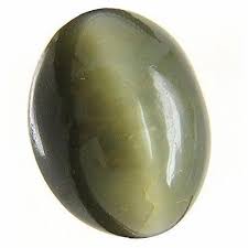 Natural Lehsunia (Cat’s Eye) Gemstone 4.25 to 6.25 Carats Grey Shade Certified Original Ketu Stone for Protection & Spiritual Growth