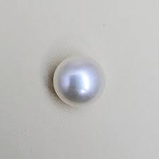 Natural Moti (Pearl) Gemstone White Round 4.25 to 6.25 Carats Certified Original Pearl Stone for Moon Strength, Peace & Emotional Balance